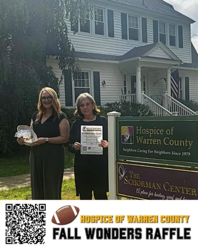 Hospice of Warren County kicks off football raffle